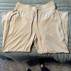 Lululemon Athletica Tan Jogger Pants